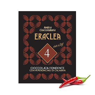Eraclea Μαύρη Σοκολάτα με Πιπεριά Τσίλι No. 4 (15 Φακελάκια)