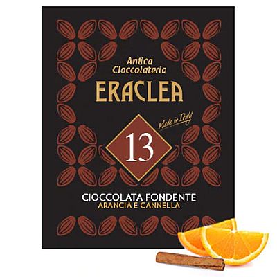 Eraclea Μαύρη Σοκολάτα με Πορτοκάλι & Κανέλα No. 13 (15 Φακελάκια)