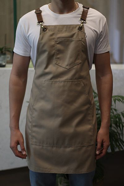 Ποδιά Μπεζ Καραβόπανο