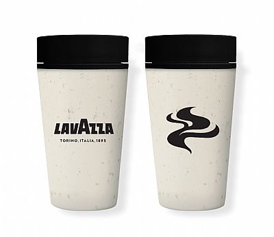 Circular & Co (RCup) Ποτήρι Καφέ 360 °, 340ml - Λογότυπο Lavazza