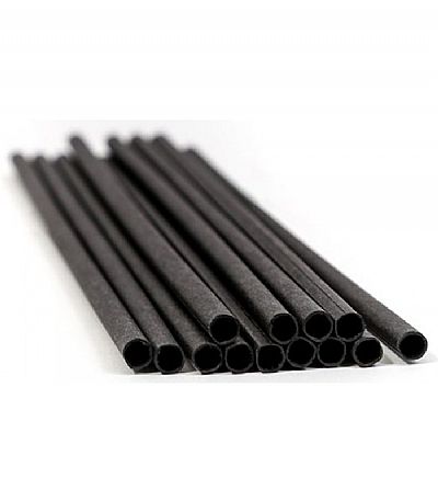 Καλαμάκι Χάρτινο Freddo Μαύρο 1/1 (500τμχ)