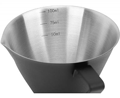 Belogia emc Δοσομετρικό Ποτήρι Μαύρο Espresso 100ml