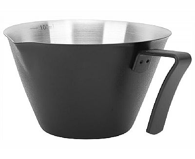 Belogia emc Δοσομετρικό Ποτήρι Μαύρο Espresso 100ml