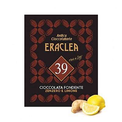 Eraclea Μαύρη Σοκολάτα με Τζίντζερ και Λεμόνι No. 39 (15 Φακελάκια)