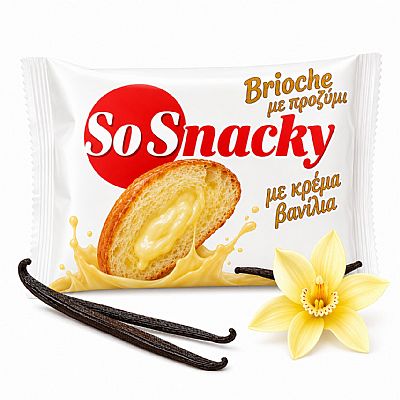 SoSNACKY με γεύση Βανίλια (10 τεμάχια)