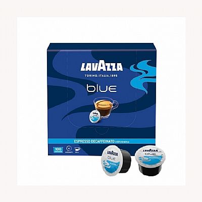Lavazza Blue Decaffeinato Capsules 100 pieces