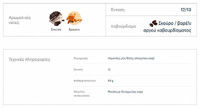 Lavazza Κάψουλες Αλουμινίου NCC - Ristretto